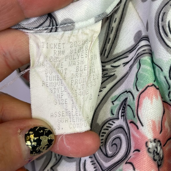 Vintage Floral Spring Dress Size 18.5” - Picture 11 of 11